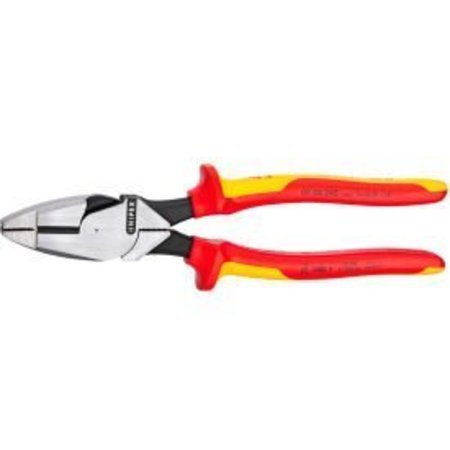 KNIPEX KNIPEX® New England High Leverage Combo Linesman Pliers, 1000V Insulated 9-1/2" OAL 09 08 240 SBA